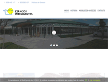 Tablet Screenshot of espacios-inteligentes.com